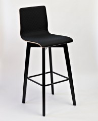 Мягкий барный стул Delta Luka RW Soft