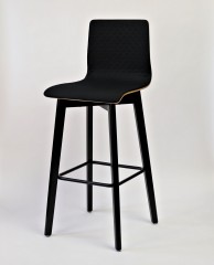 Мягкий барный стул Delta Luka RW Soft