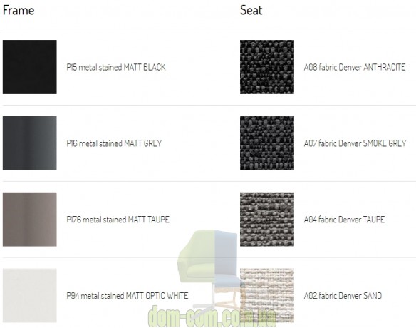 Стул мягкий Connubia Club CB/1462-SK