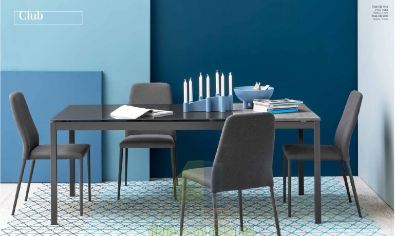 Стул мягкий Connubia Club CB/1462-SK