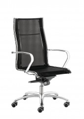 Кресло руководителя в сетчатой ткани Sesta Jolly Rete