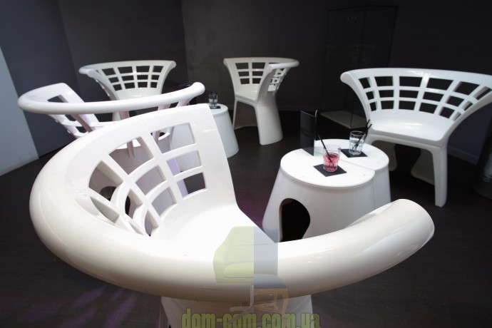 Уникальный пластиковый стул Gaber FLOWER