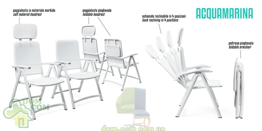 Кресло Nardi Acquamarina