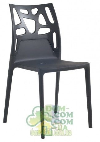 Стул Papatya Ego-Rock anthracite color