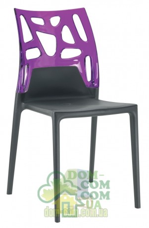 Стул Papatya Ego-Rock anthracite color