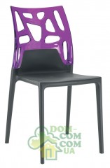 Стул Papatya Ego-Rock anthracite color