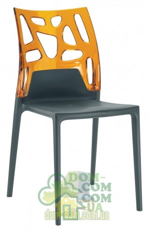 Стул Papatya Ego-Rock anthracite color