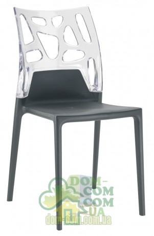 Стул Papatya Ego-Rock anthracite color