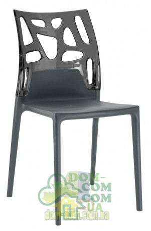 Стул Papatya Ego-Rock anthracite color