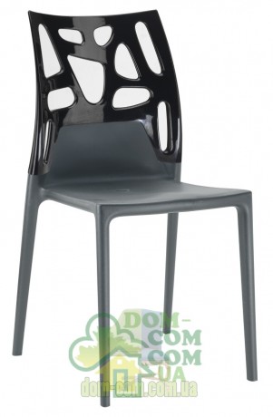 Стул Papatya Ego-Rock anthracite color