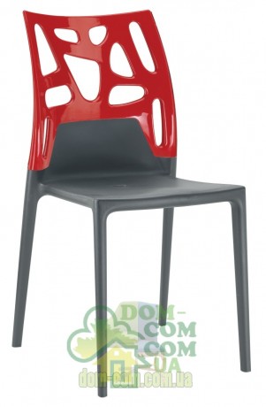 Стул Papatya Ego-Rock anthracite color