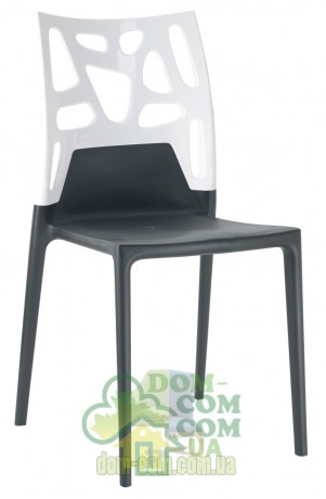 Стул Papatya Ego-Rock anthracite color