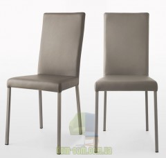 Стул из эко кожи на металлических ножках Connubia Garda CB/1525