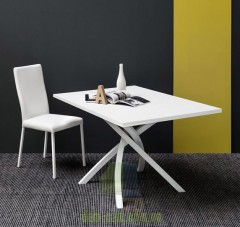 Стул из эко кожи на металлических ножках Connubia Garda CB/1525