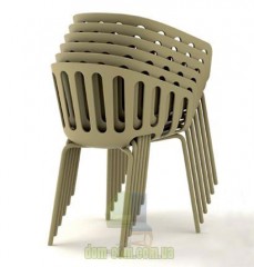 Оригинальное кресло из полипропилена Gaber Basket