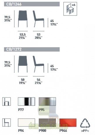 Стул Connubia Congress CB/1272