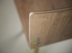 Стул на дубовом каркасе Delta Luka RW Орех Egger H3303