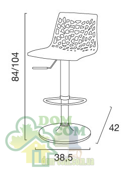 Стул барный GrandSoleil Spider