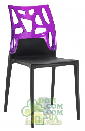 Стул Papatya Ego-Rock black color