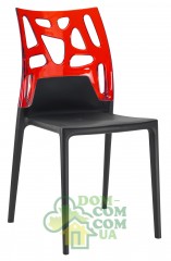 Стул Papatya Ego-Rock black color