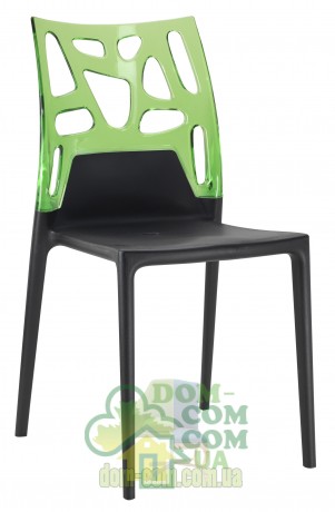 Стул Papatya Ego-Rock black color