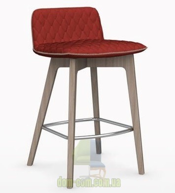 Стул полубарный с мягким сидением Connubia Calligaris SAMI CB/1488