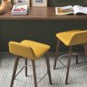Стул полубарный с мягким сидением Connubia Calligaris SAMI CB/1488
