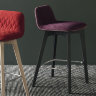 Стул полубарный с мягким сидением Connubia Calligaris SAMI CB/1488