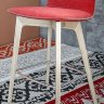 Стул полубарный с мягким сидением Connubia Calligaris SAMI CB/1488