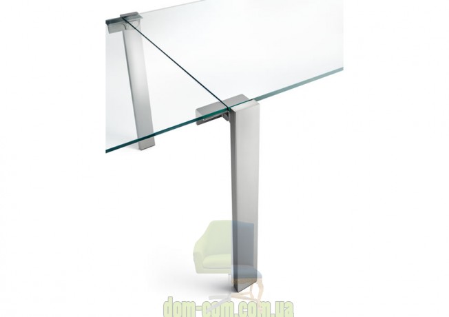 Прозрачный раскладной обеденный стол Tonelli Design Livingstone