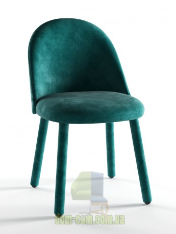 Удобный дизайнерский стул полностью обтянут тканью Miniforms Iola