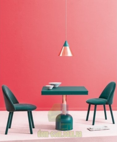 Удобный дизайнерский стул полностью обтянут тканью Miniforms Iola