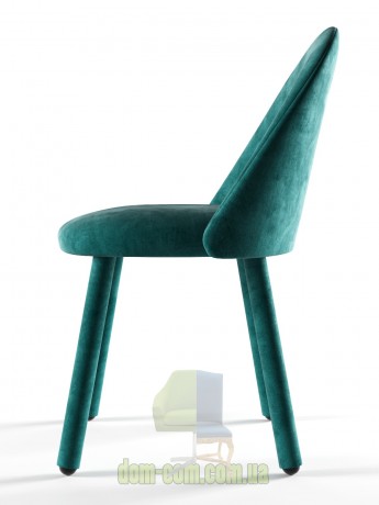 Удобный дизайнерский стул полностью обтянут тканью Miniforms Iola