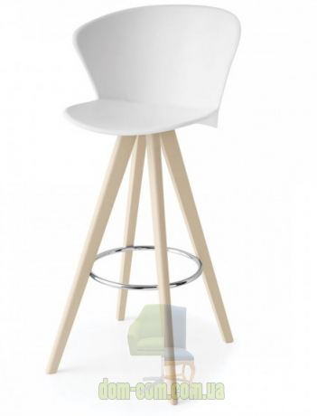 Барный стул Calligaris Bahia W CS1834 на деревянных ножках