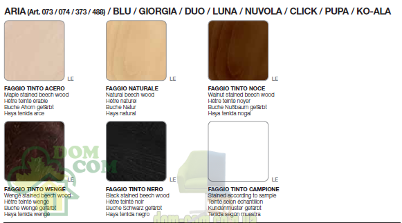 Стул Metalmobil Aria 074