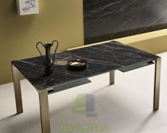 Тонкий раскладной обеденный стол Tonelli Design Livingstone Ceramic 