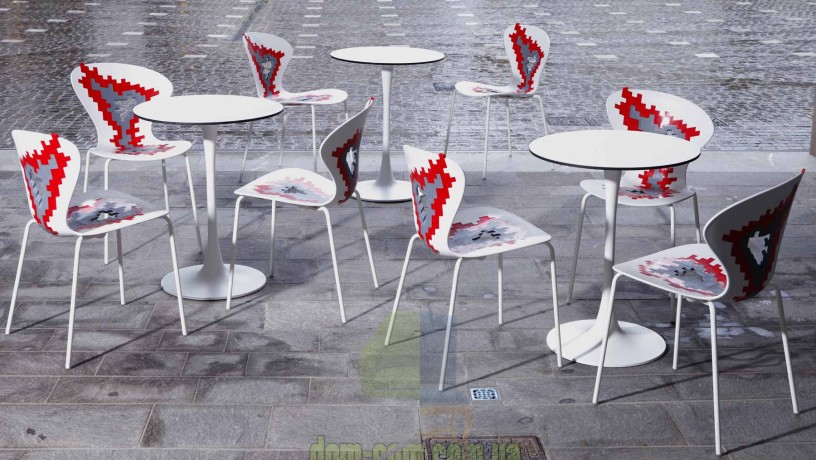 Необычный дизайнерский стул Gaber Big Bang