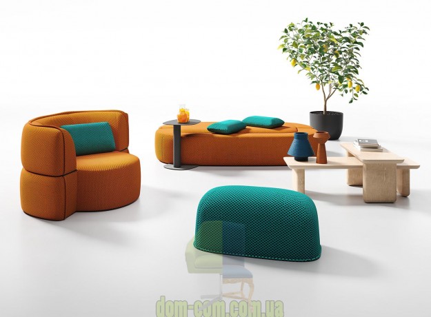 Уютное дизайнерское кресло Island LIU•JO