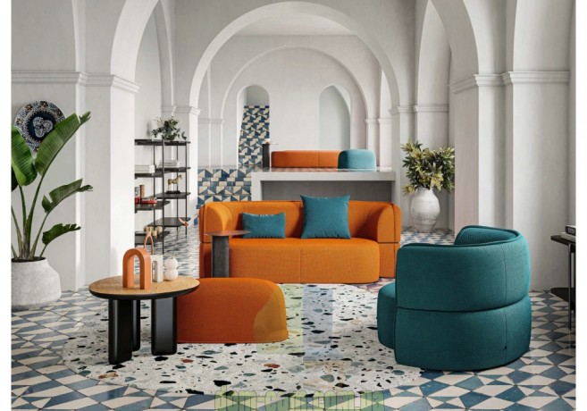 Уютное дизайнерское кресло Island LIU•JO