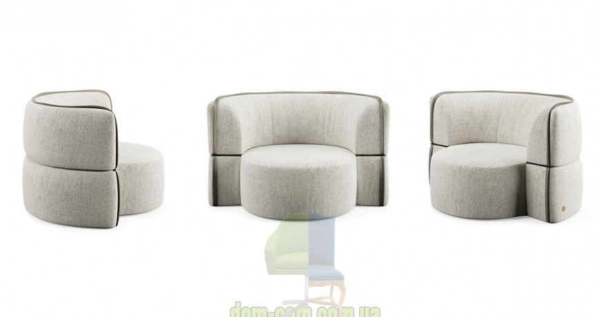 Уютное дизайнерское кресло Island LIU•JO