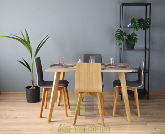 Стул на дубовом каркасе Delta Luka Soft RW Grey 14