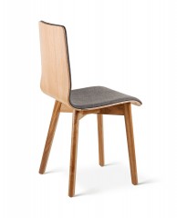 Стул на дубовом каркасе Delta Luka Soft RW Grey 14