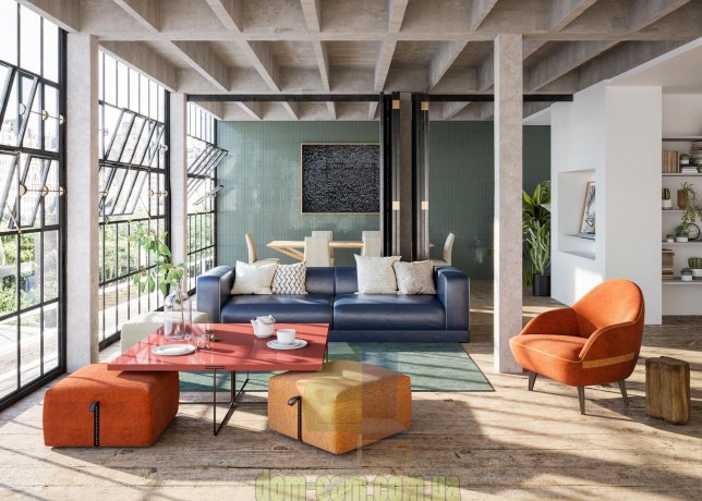 Кофейный столик с пуфами Island LIU•JO