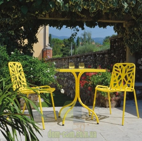 Дизайнерский металлический стул RDItalia Fancy Leaf