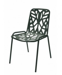 Дизайнерский металлический стул RDItalia Fancy Leaf