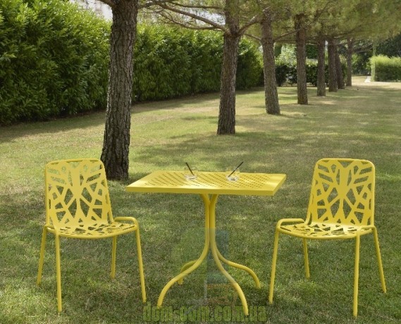 Дизайнерский металлический стул RDItalia Fancy Leaf