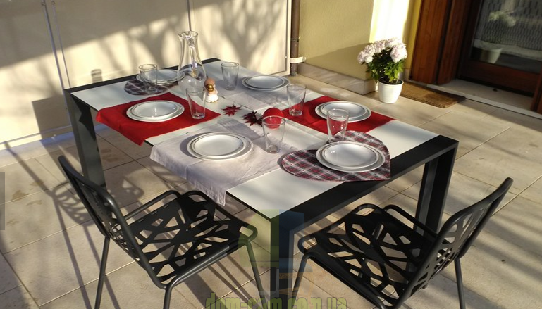 Дизайнерский металлический стул RDItalia Fancy Leaf