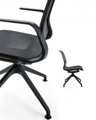 Конференц кресло  в сетке MyMesh Sesta