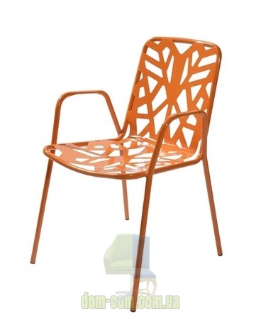 Дизайнерское металлическое кресло RDItalia Fancy Leaf