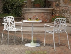 Дизайнерское металлическое кресло RDItalia Fancy Leaf